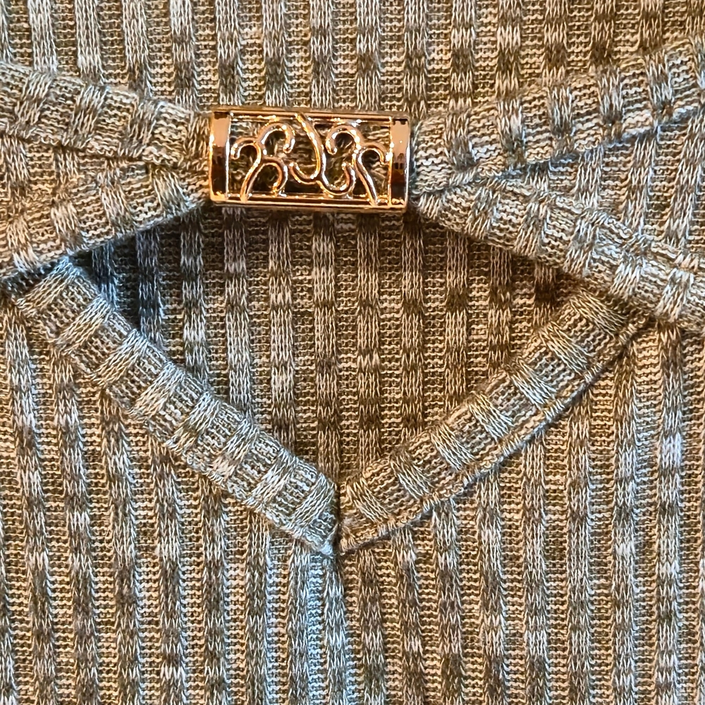 Alfred Dunner‎ Textured Tan Sweater - Picture 6 of 10